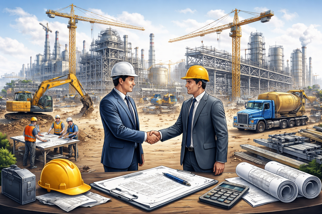 قرارداد پیمانکاری صنعتی