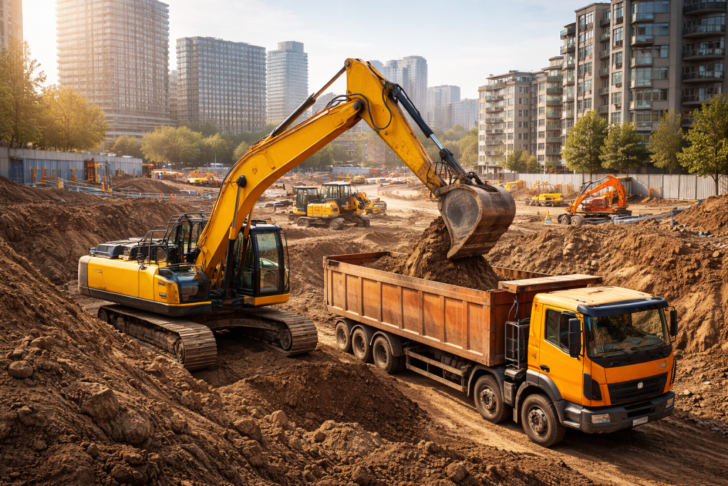 قرارداد پیمانکاری خاکبرداری